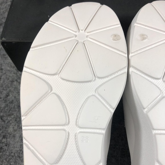 Lemon Jelly Sandals Womens Size 7.5 White Platform Slide Slip On Comfort Shoes - Picture 14 of 16